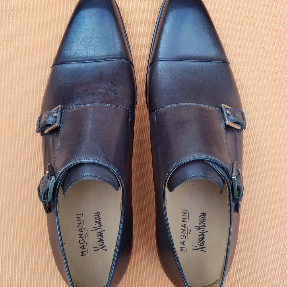 Magnanni Men's Leather Shoes Neiman Marcus